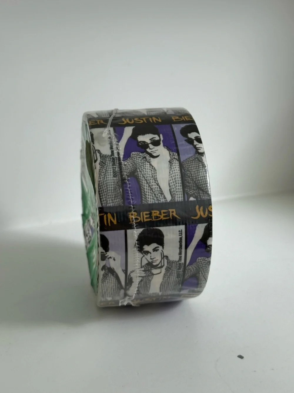 Duck Tape Justin Bieber Graphic Duct Tape  SEALED